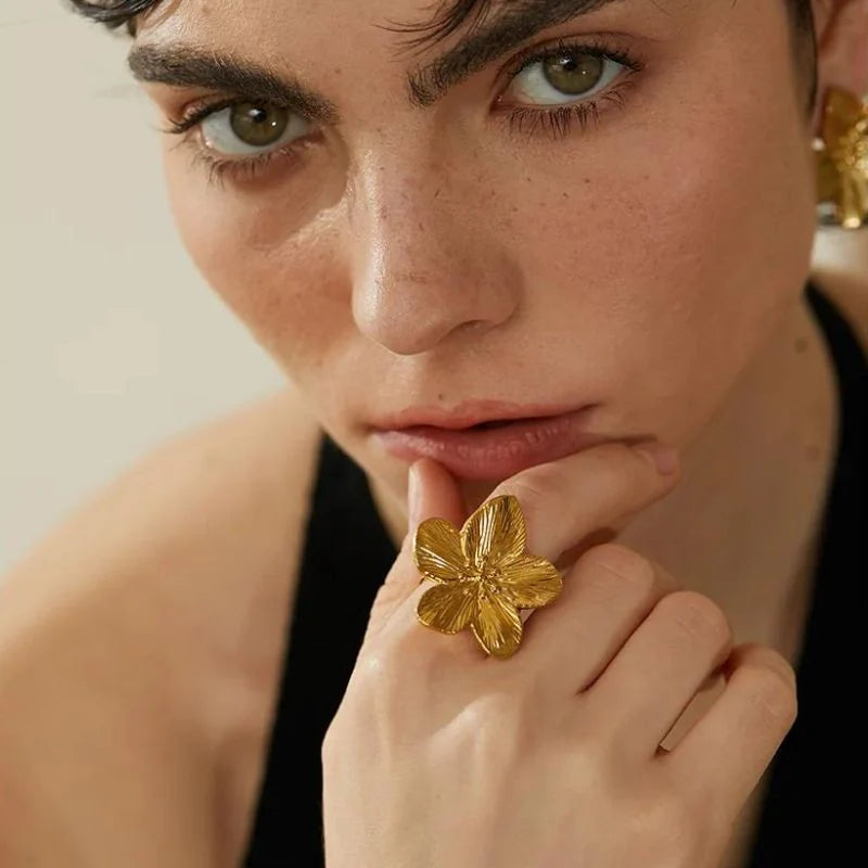 Flora | Stainless steel Ring