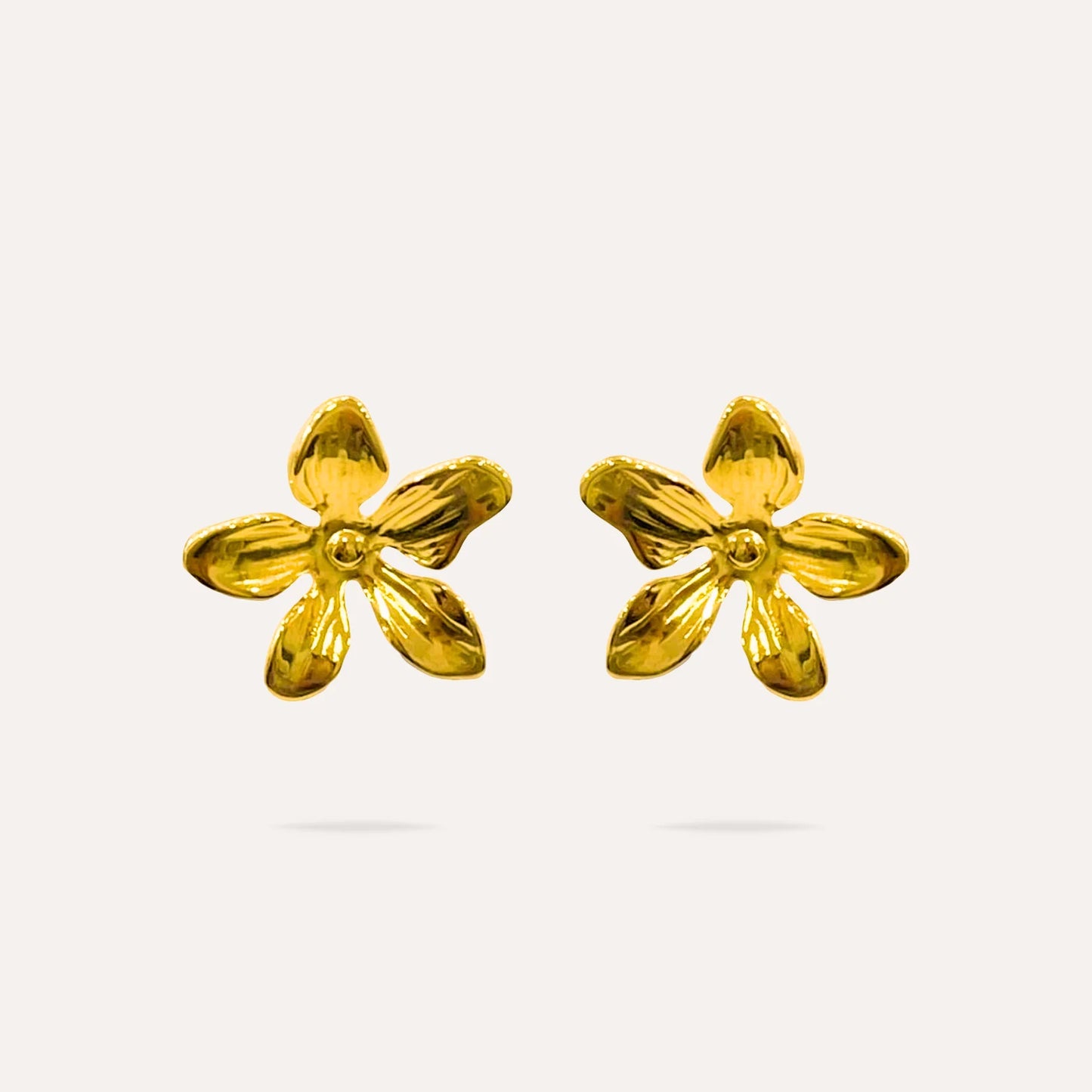 Flora | Boucle d'oreille en acier inoxydable