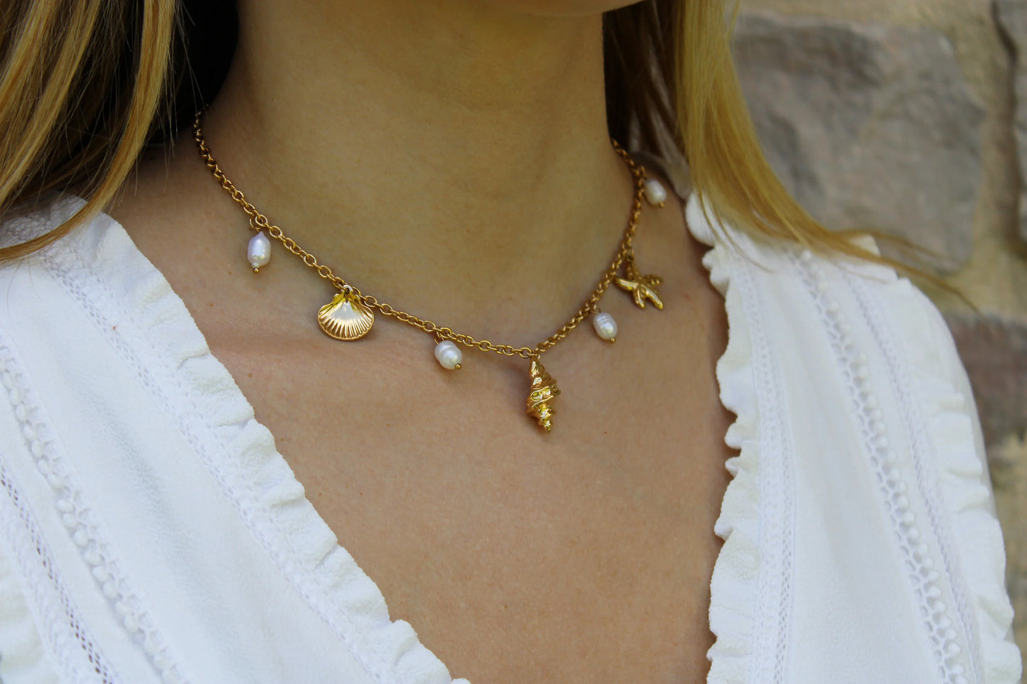 Paula | Losange earring Necklace