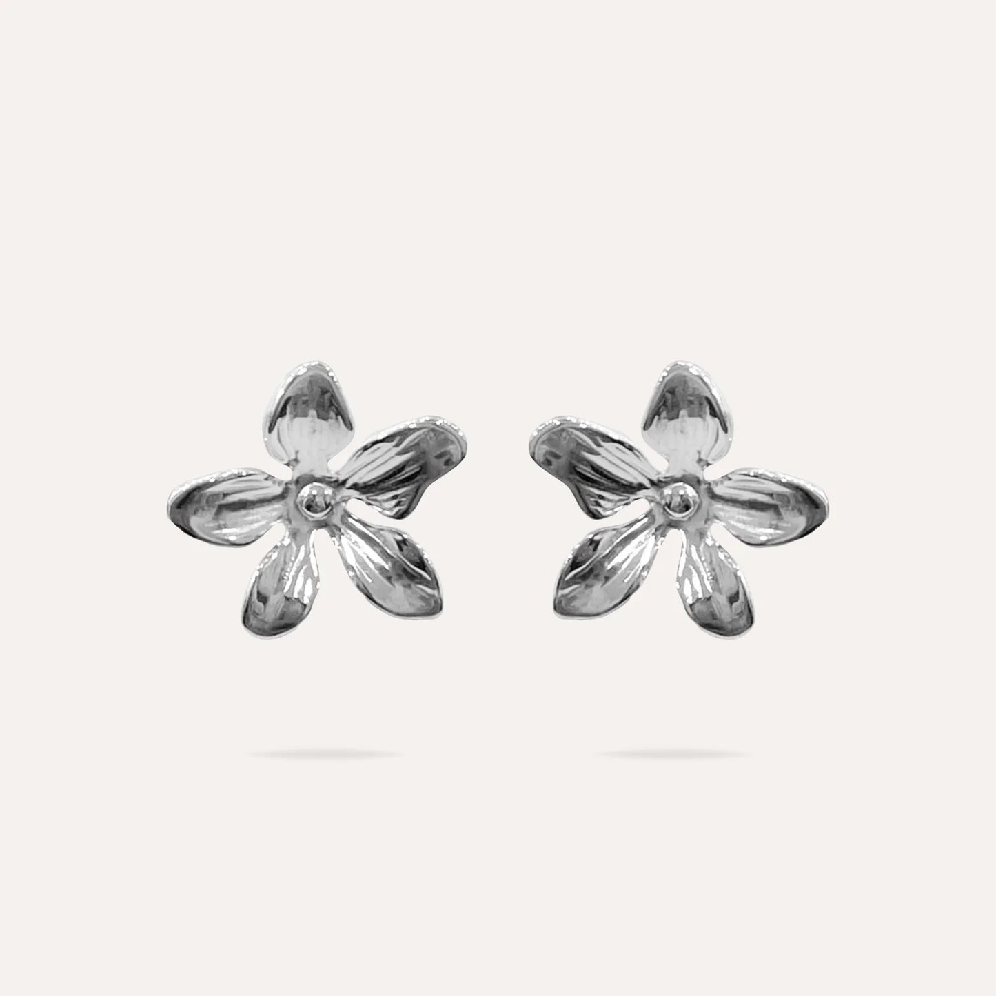 Flora | Boucle d'oreille en acier inoxydable