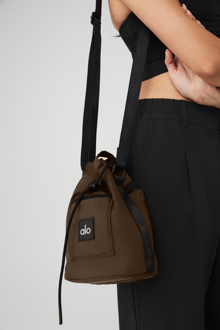 Sac seau à bandoulière - Espresso