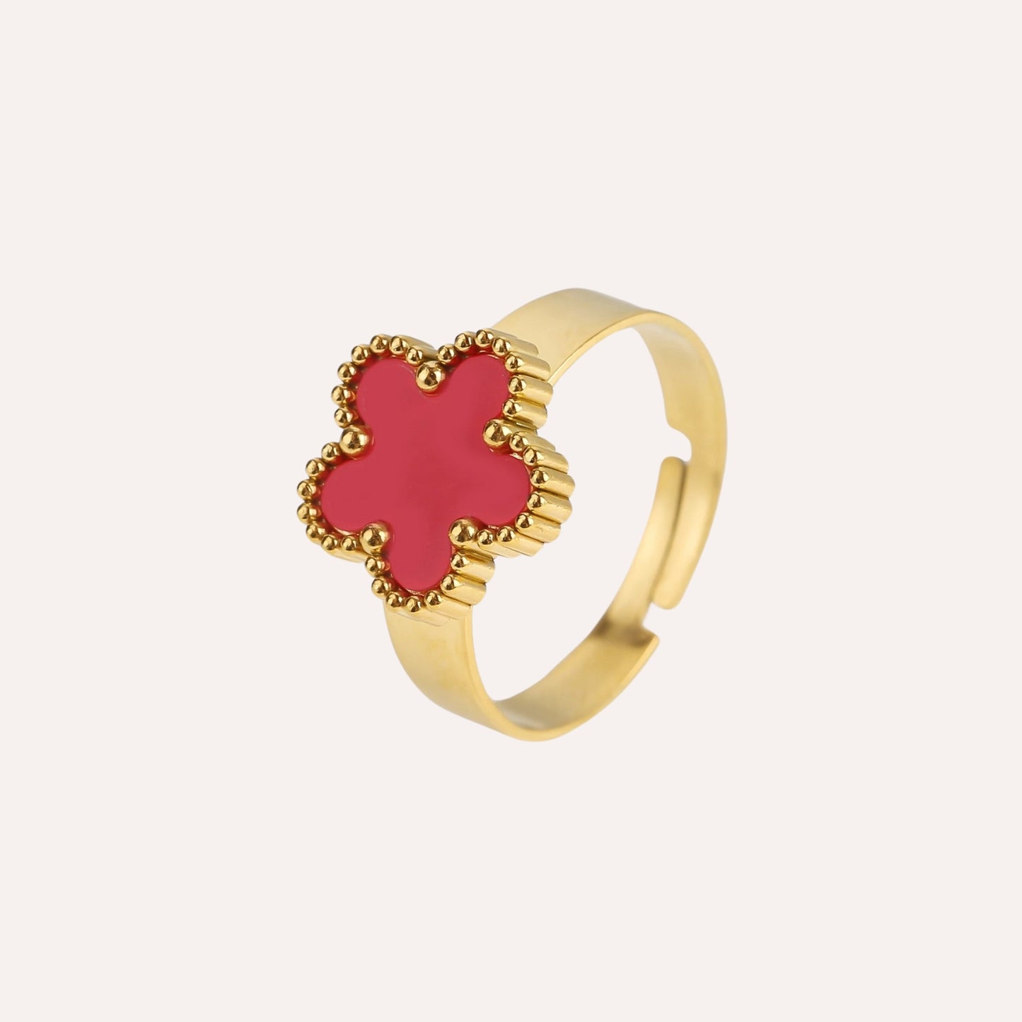 Sophia | Pink Stainless Steel Ring