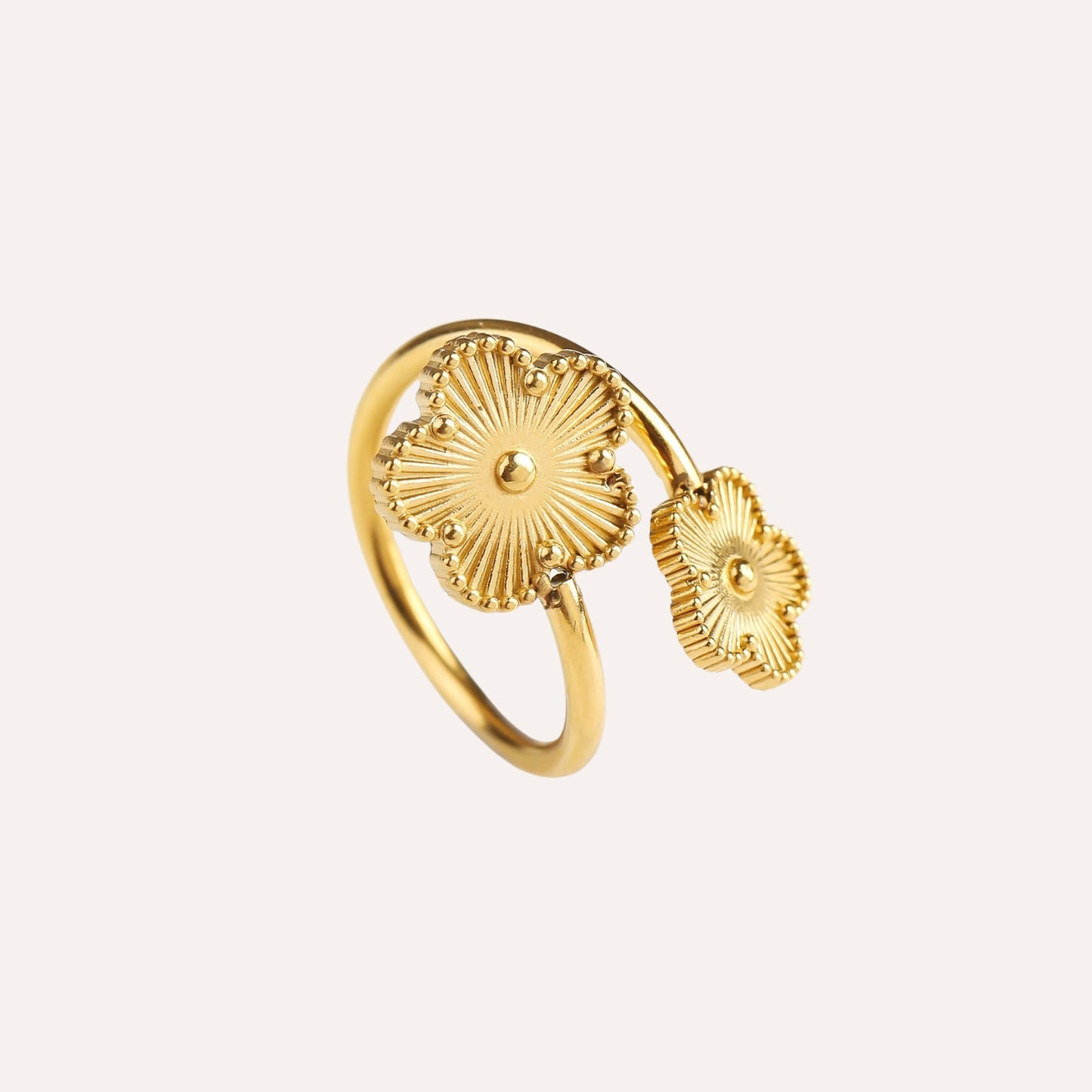 Sophia | Gold Stainless Steel Adjustable Ring