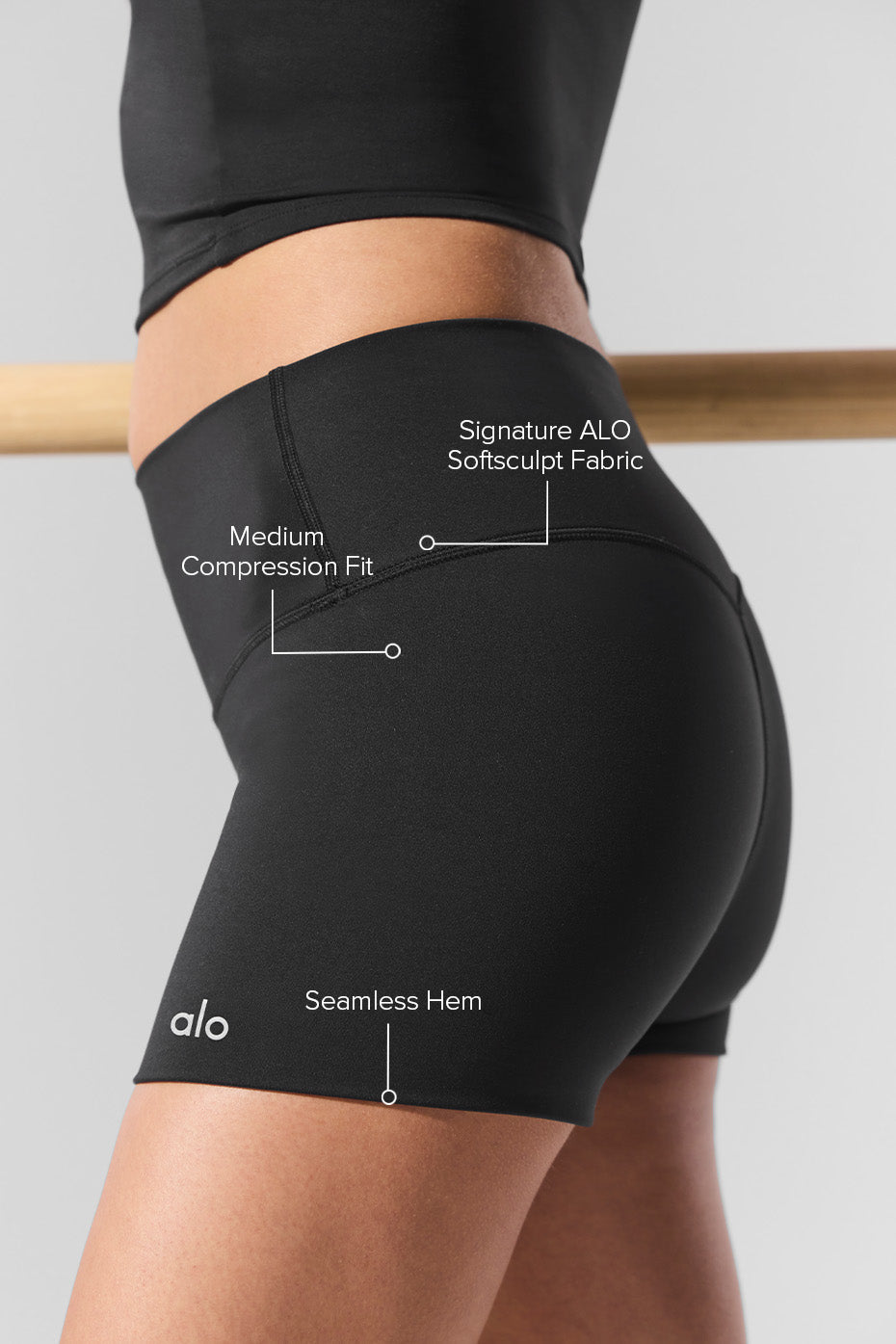Short de précision taille haute ALO - Softsculpt 3