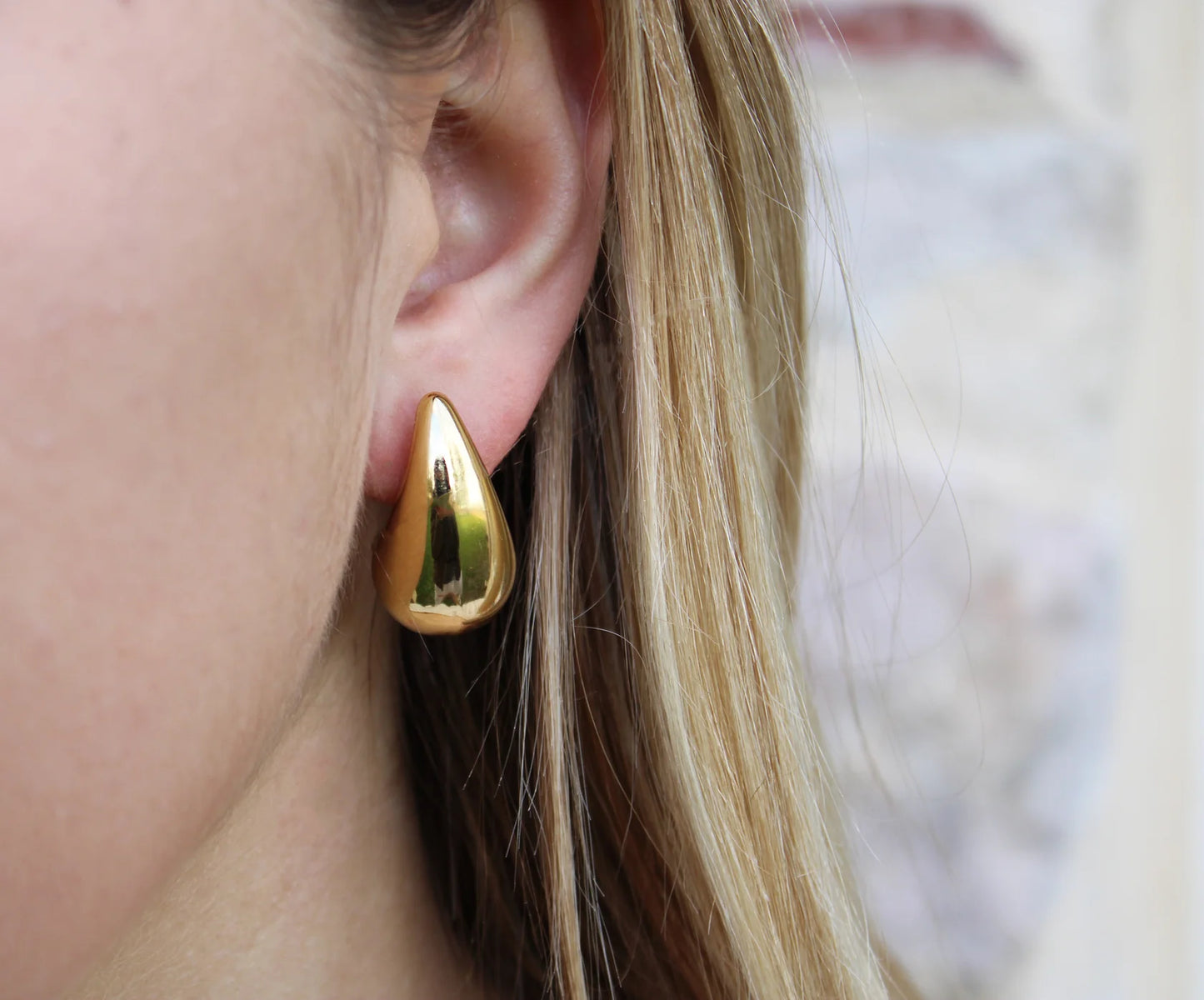 Opale | Stainless steel earring