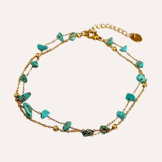 MAE | Gold-plated stainless steel anklet