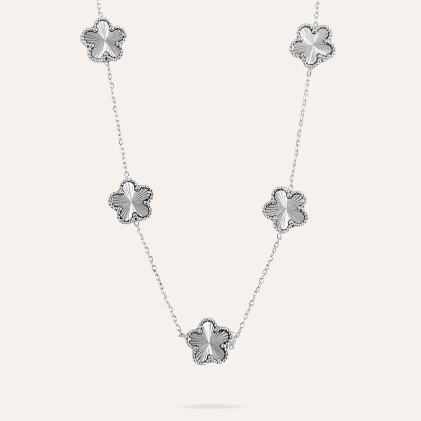 Sophia | Silver Stainless Steel Necklace