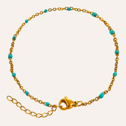Jade | Stainless steel bracelet