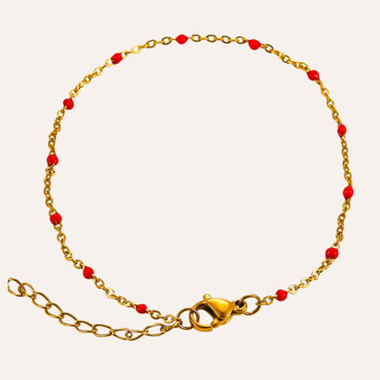 Jade | Stainless steel bracelet
